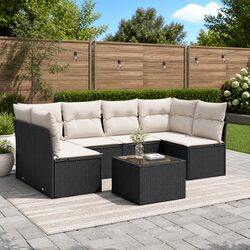 Comfort and Value with 7 Piece Garden Sofa Set
