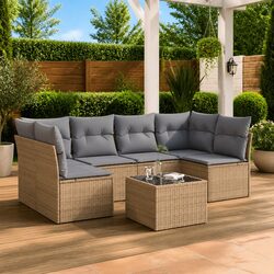 Reliable 7 Piece Garden Sofa Set: Comfort Meets Value