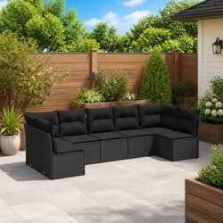 Value-Driven 7 Piece Garden Sofa Set for Your Home