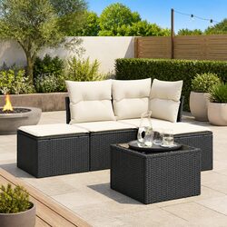 Comfortable and Versatile 5-Piece Garden Sofa Set