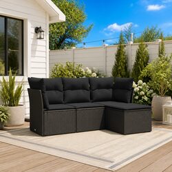 Comfort and Value in This Garden Sofa Set