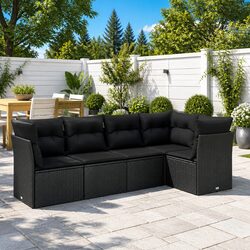 Comfortable and Reliable 5 Piece Garden Sofa Set