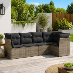 Comfort and Value in a 5-Piece Garden Sofa Set