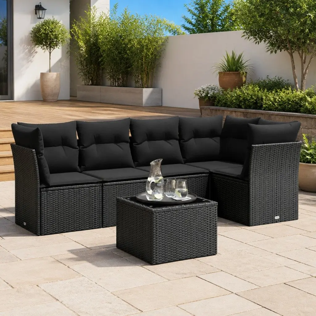 6-Piece Garden Sofa Set for Comfort and Style
