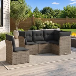 Comfort and Value in a 5-Piece Garden Sofa Set