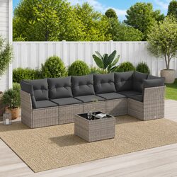 Comfort and Value with This 7 Piece Garden Sofa Set