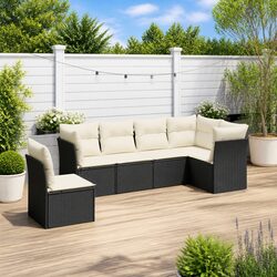 Comfortable and Value-Packed 6-Piece Garden Sofa Set