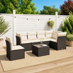 Comfortable and Practical 7 Piece Garden Sofa Set