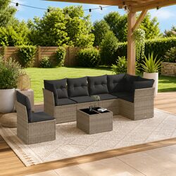 Comfort and Value in Our 7 Piece Garden Sofa Set