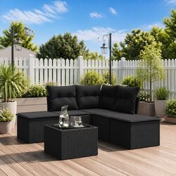 Comfort and Quality: 6-Piece Outdoor Sofa Set
