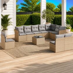 Comfortable and Reliable 11 Piece Garden Sofa Set