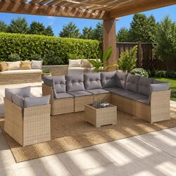 Comfortable Garden Sofa Set with Practical Features