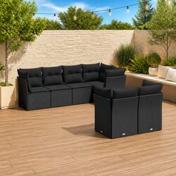 Reliable 7 Piece Garden Sofa Set with Storage Bags