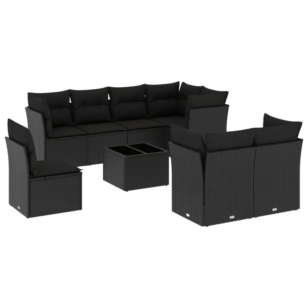 9 Piece Garden Sofa Set with Storage Bags