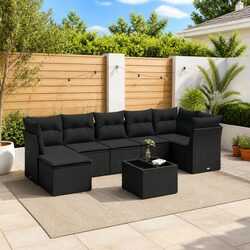 Reliable 8 Piece Garden Sofa Set for Lasting Enjoyment