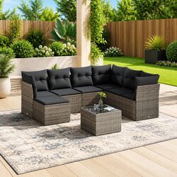 Comfortable 8-Piece Garden Sofa Set for Your Outdoor Needs