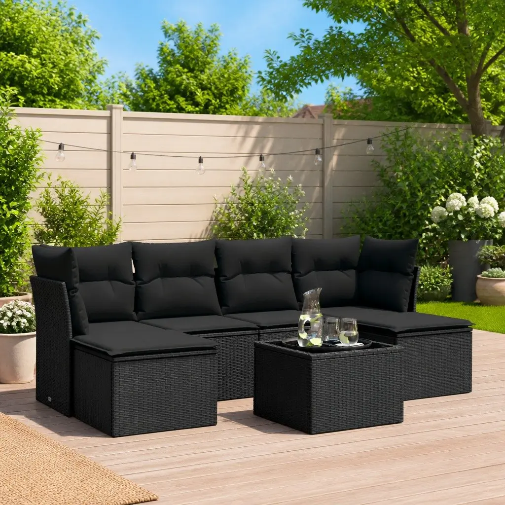 7 Piece Garden Sofa Set for Outdoor Comfort