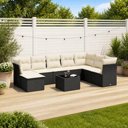 Comfortable and Durable 9-Piece Garden Sofa Set