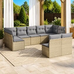 Comfort and Value in a 9-Piece Outdoor Sofa Set