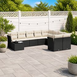 Comfort and Practicality in a 10-Piece Garden Sofa Set
