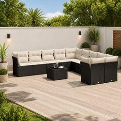 Comfort and Value in an 11-Piece Outdoor Sofa Set