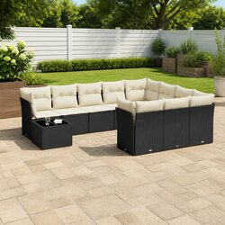 Comfortable and Practical 11-Piece Garden Sofa Set