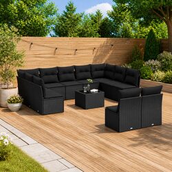 Comforting and Practical 12-Piece Garden Sofa Set