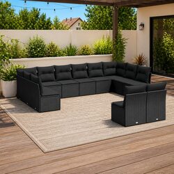 Comfortable and Practical 12 Piece Outdoor Sofa Set