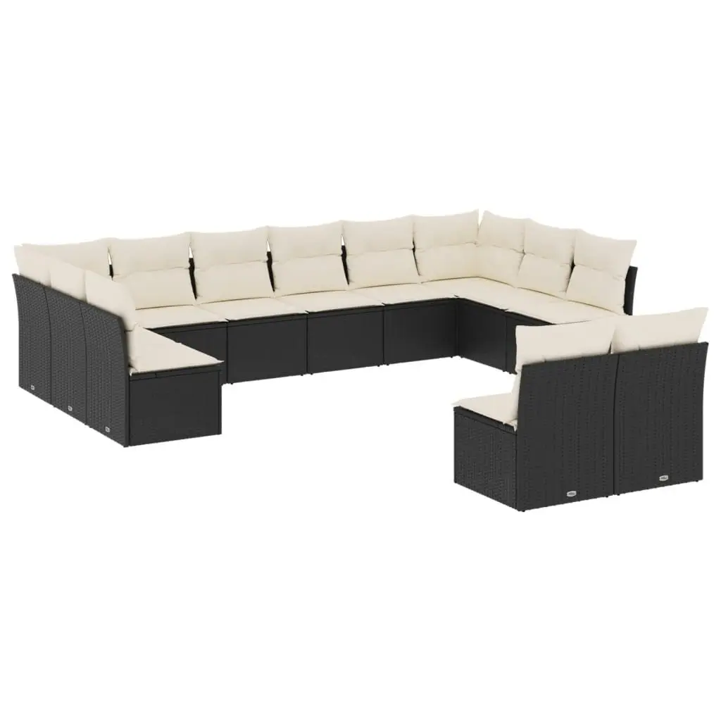 12 Piece Garden Sofa Set with Storage Solutions