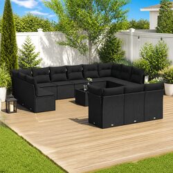 Comfortable 14-Piece Modular Sofa Set for Your Outdoor Area