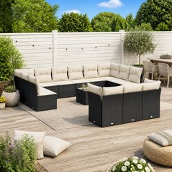 Reliable 14-Piece Garden Sofa Set for Your Outdoor Area