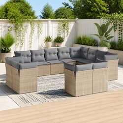 Warm and Welcoming 12-Piece Outdoor Sofa Set