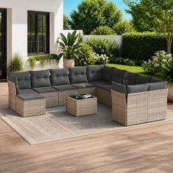 Comfort and Value in a 12-Piece Outdoor Sofa Set