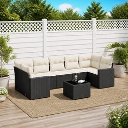 Comfortable and Affordable 8 Piece Outdoor Sofa Set