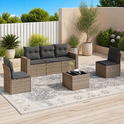 Comfort Meets Value in this 6 Piece Outdoor Sofa Set
