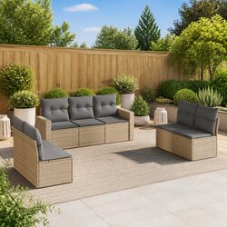 7 Piece Garden Sofa Set – Practical and Reliable Comfort