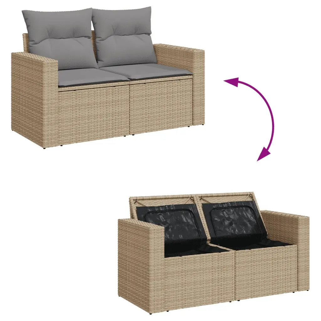 8-Piece Garden Sofa Set