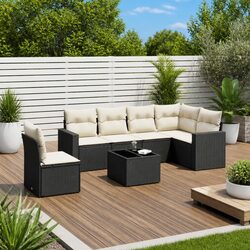 Reliable 7 Piece Outdoor Sofa Set for Relaxation