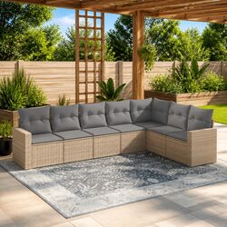 Warm 7 Piece Garden Sofa Set – Quality and Comfort