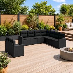 Quality Outdoor Sofa Set with Storage Features