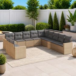 Comfortable and Practical 11 Piece Outdoor Sofa Set
