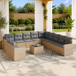 Practical and Value-Driven 12 Piece Garden Sofa Set