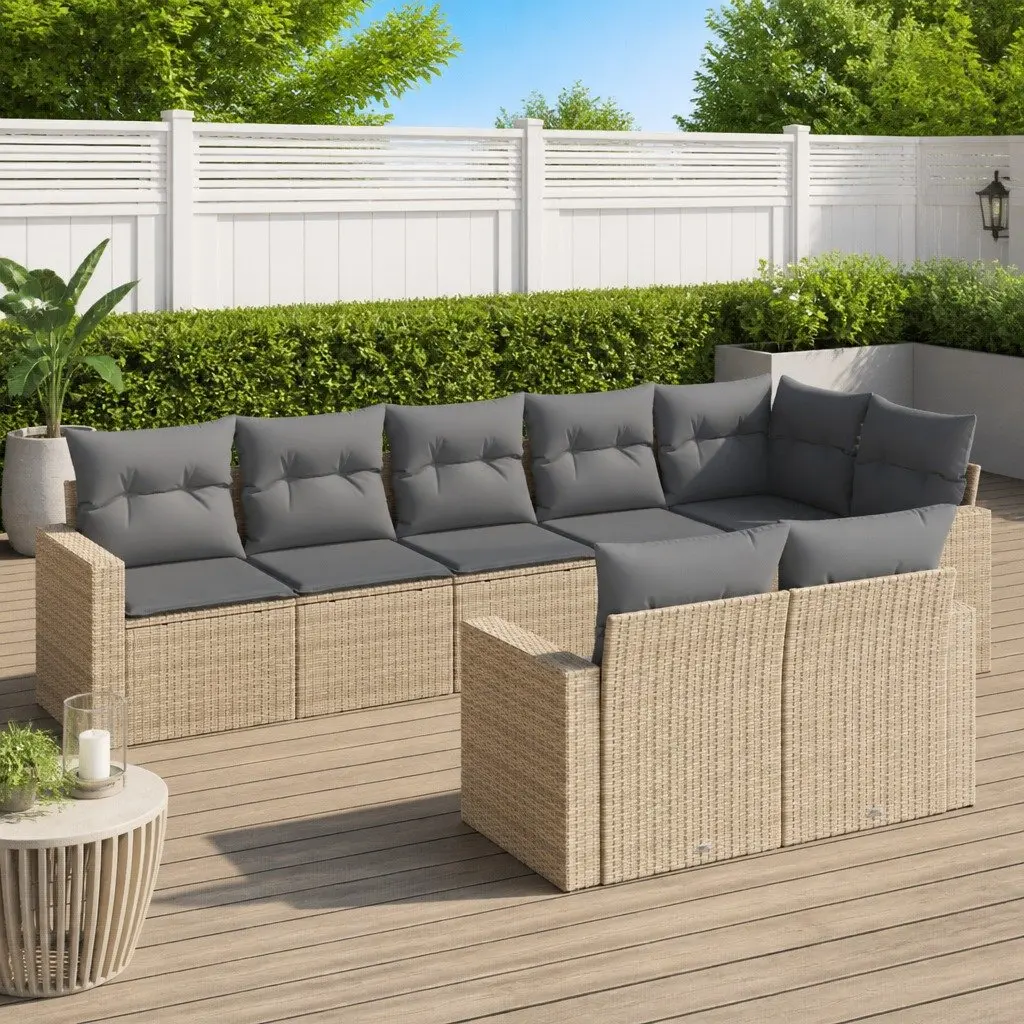 8-Piece Outdoor Sofa Set