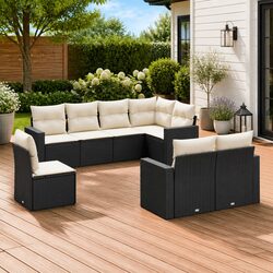 Warm and Practical 8-Piece Outdoor Sofa Set