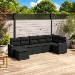 Reliable 7-Piece Outdoor Sofa Set with Storage