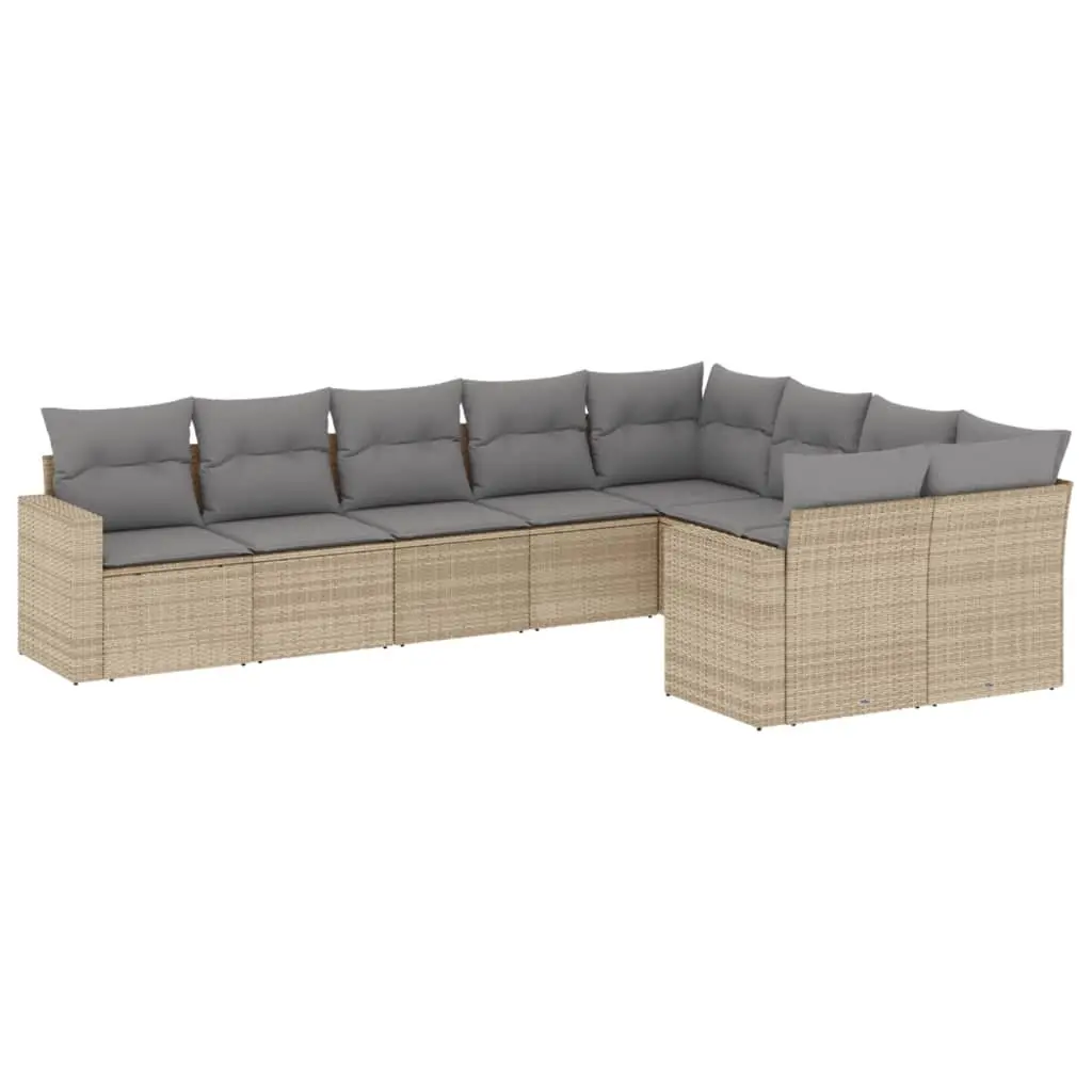 9 Piece Garden Sofa Set