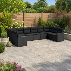 Comfort and Value in a 10-Piece Outdoor Sofa Set