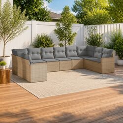 Comfortable and Affordable 10-Piece Garden Sofa Set