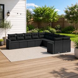 Comfortable and Durable 10 Piece Garden Sofa Set