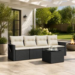 Comfortable and Affordable 5 Piece Garden Sofa Set